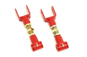 Ford Mustang Control Arms - Upper - BMR Suspension - On-car Adjustable, Polyurethane - Red - `79-`04